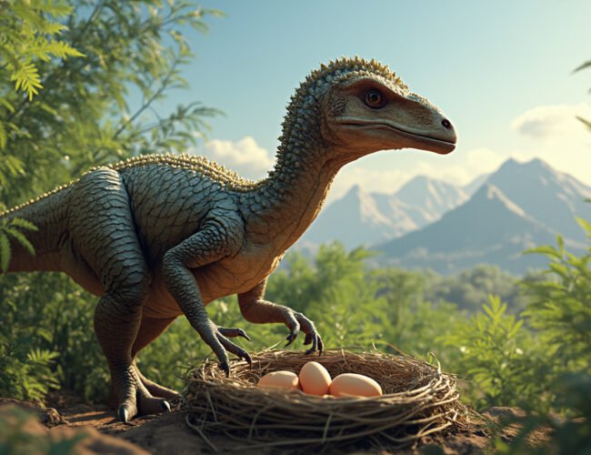 Oviraptor : un dinosaure aux mœurs surprenantes