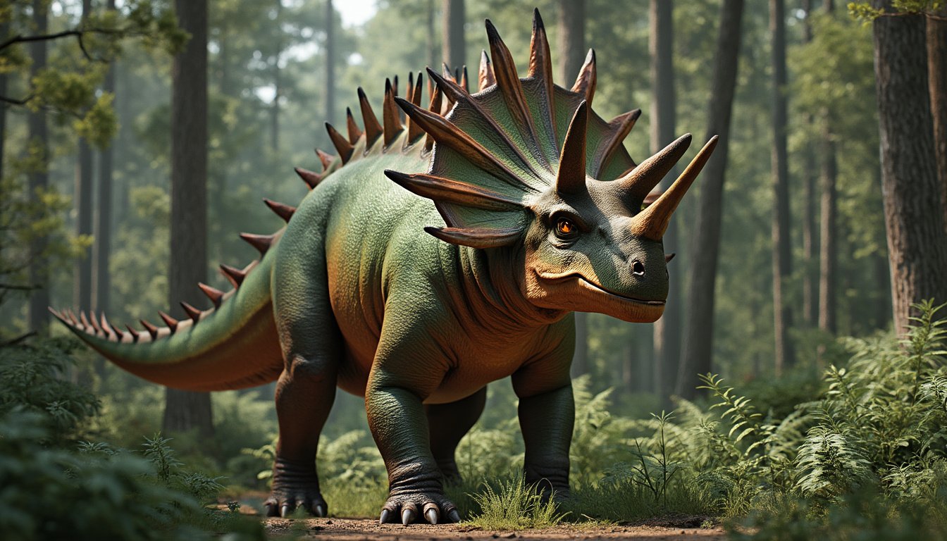 plongez dans l'univers fascinant du styracosaurus, ce dinosaure légendaire aux cornes emblématiques. découvrez ses secrets, son habitat et son rôle dans l'écosystème préhistorique. une aventure paléontologique inoubliable vous attend !