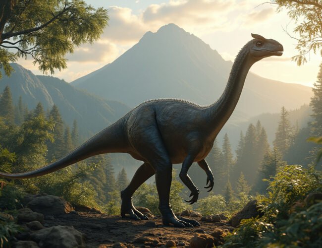 Therizinosaurus : un dinosaure fascinant au Mésosaïque
