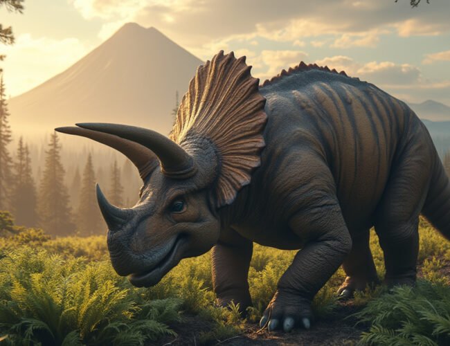 Triceratops : découvrez les caractéristiques fascinantes de ce dinosaure emblématique