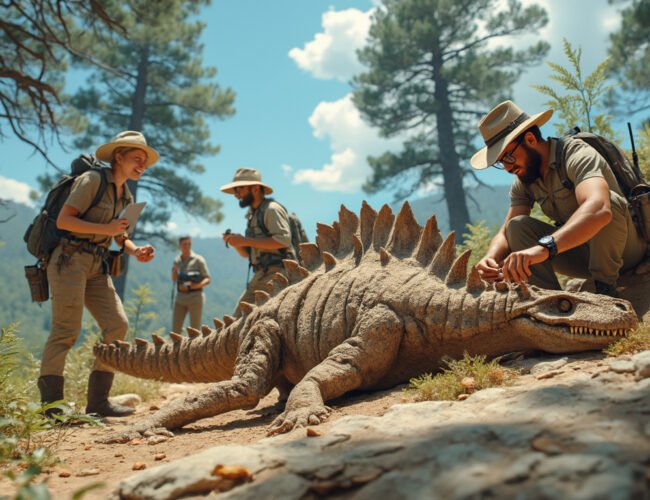 Découverte du Nodosaurus : un dinosaure fascinant de l’ère mésozoïque