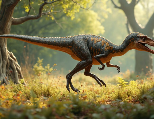 Découvrez le Struthiomimus, le dinosaure aux incroyables capacités de course